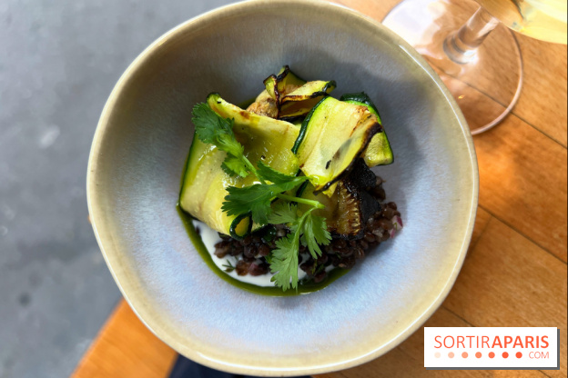 Shuzo - Salade campesina, courgettes, lentilles