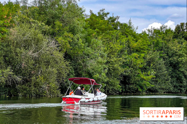 Base nautique de Bougival (78) : bateaux sans permis, aire de jeux et guinguette en bord de Seine - image00045
