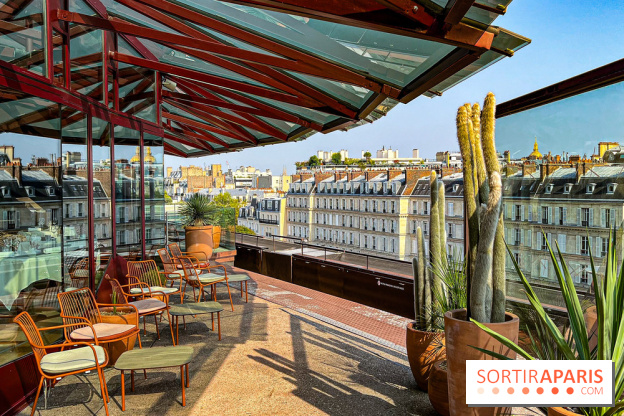 Bar Les Ombres : cocktails & tapas sur le rooftop du Musée du Quai Branly avec vue sur la tour Eiffel - 3