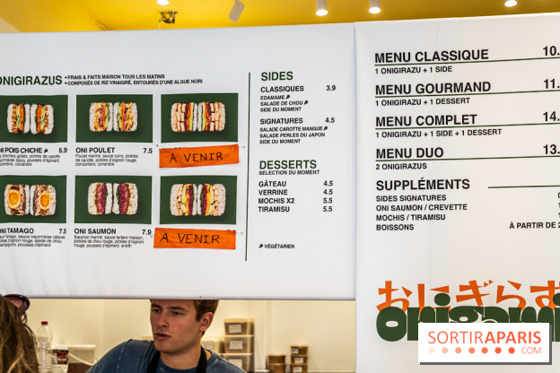 Onigami, le resto street food dédié aux onigirazus japonais Paris 10e - photos