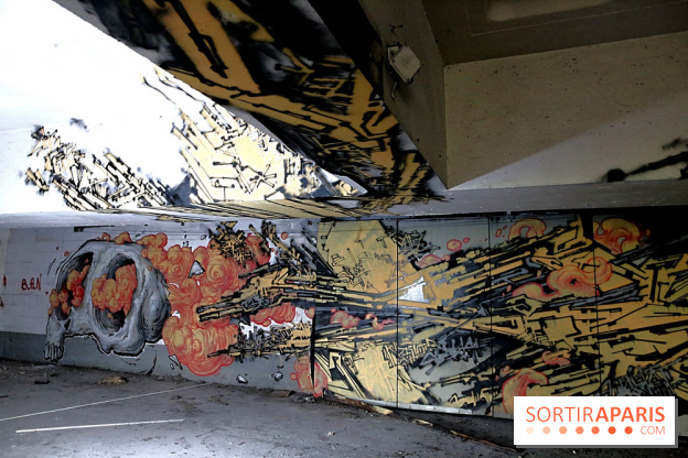 Le Mausolée des street artistes Lek & Sowat à Paris, nos photos 