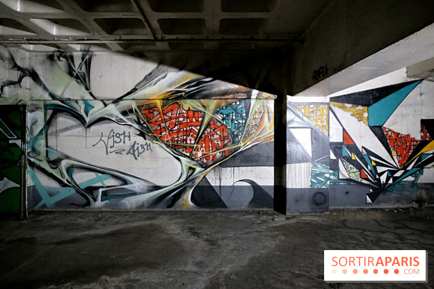 Le Mausolée des street artistes Lek & Sowat à Paris, nos photos