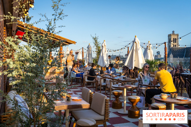 Terraza Mikuna : le rooftop du BHV Marais - A7C06845