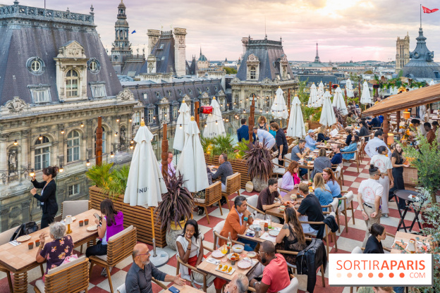 Terraza Mikuna : le rooftop du BHV Marais - A7C06873