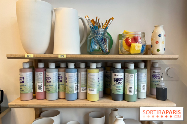 Biscotti, le café céramique gourmand et art à Saint-Ouen - nos photos - B6DAB200 15C2 423B A95A CE4929ECC799