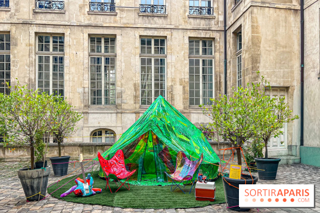 Paris Design Week 2025 : une installation immersive et colorée à l'Hôtel d'Albret - IMG 7172 jpg