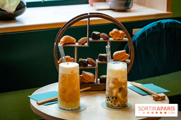 Le Tê, salon thé Franco-taïwanais à Palais Royal - tea time original - photos - A7C07138