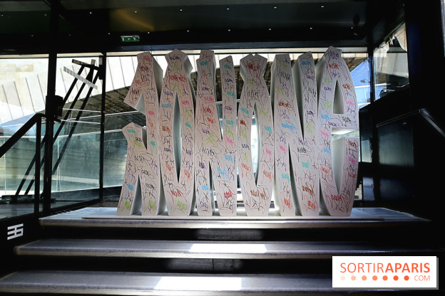 JonOne : nos photos de son exposition rétrospective sur Fluctuart à Paris