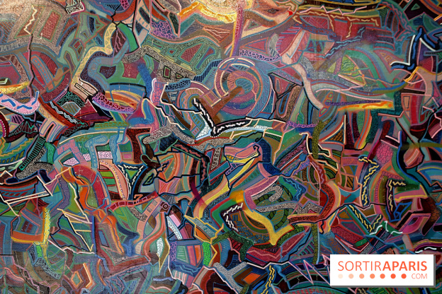 JonOne : nos photos de son exposition rétrospective sur Fluctuart à Paris 