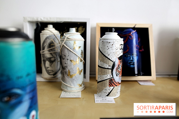 Les Bombasphères : nos photos de l'expo de street art à la Lab Galerie à Paris