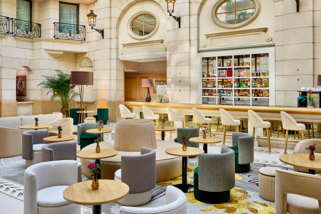 Jenny : le bar-restaurant chic du Marriott Champs Elysees - MH PARDT Lobby 4 prev