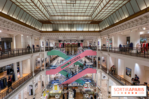 Rock'n' Drôle : l'exposition rock et gratuite d'Antoine de Caunes au Bon Marché Rive Gauche - IMG 0731 jpg