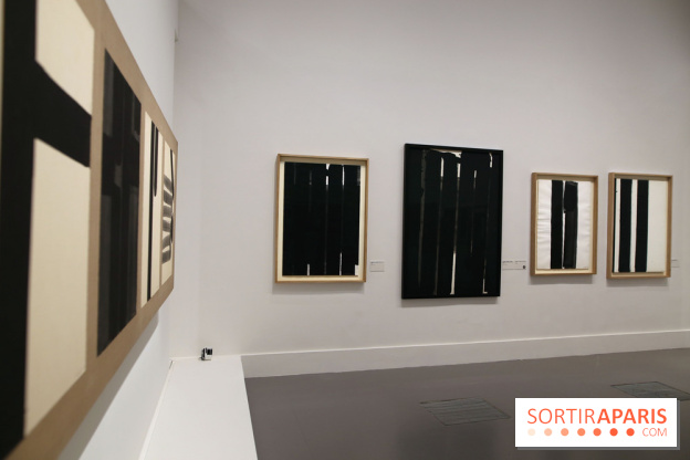 Pierre Soulages : nos photos de son exposition et de ses peintures sur papier à voir au Musée du Luxembourg 