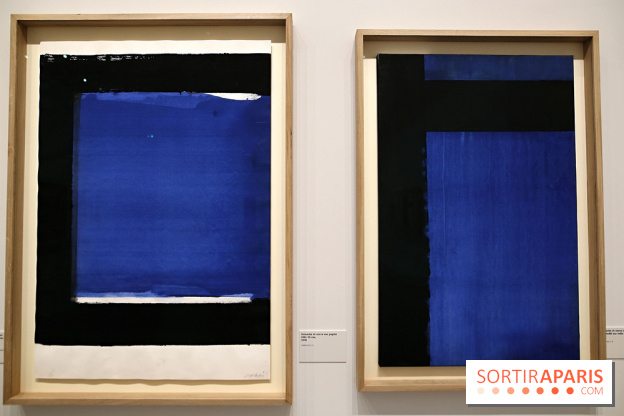 Pierre Soulages : nos photos de son exposition et de ses peintures sur papier à voir au Musée du Luxembourg 