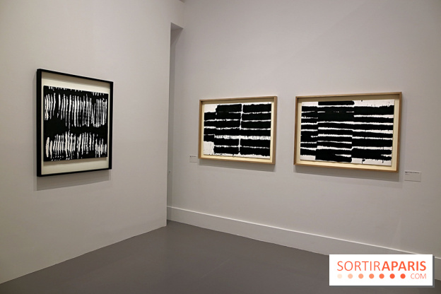 Pierre Soulages : nos photos de son exposition et de ses peintures sur papier à voir au Musée du Luxembourg