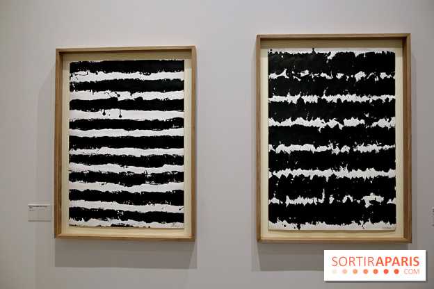 Pierre Soulages : nos photos de son exposition et de ses peintures sur papier à voir au Musée du Luxembourg 