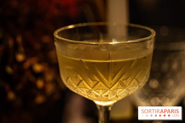 Le Dîner Renversé des Grands Voyageurs - vermouth blanc infusé au romarin et thé vert