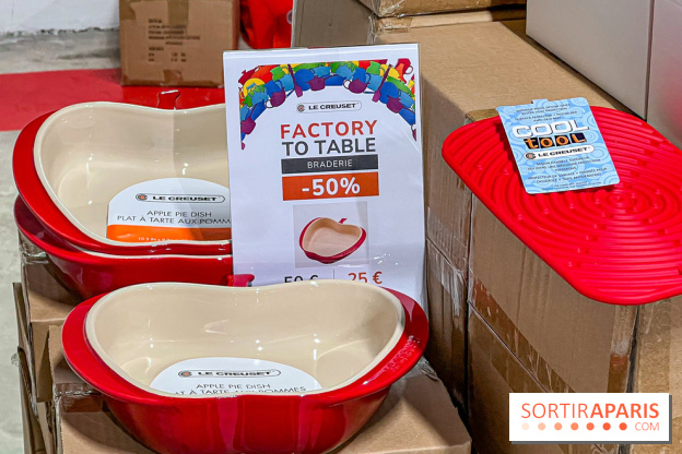 Braderie Le Creuset, la célèbre cocotte en fonte émaillée française, à l'Espace Champerret - IMG 1223 jpg