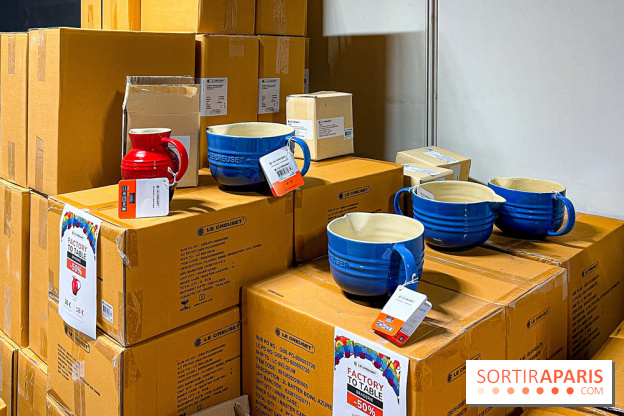 Braderie Le Creuset, la célèbre cocotte en fonte émaillée française, à l'Espace Champerret - IMG 1225 jpg