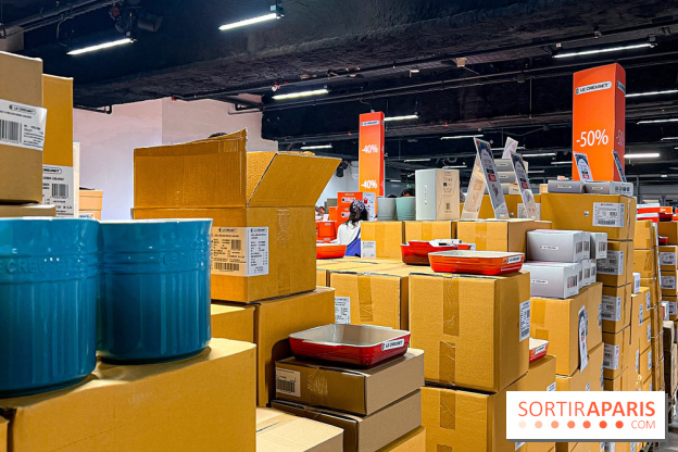 Braderie Le Creuset, la célèbre cocotte en fonte émaillée française, à l'Espace Champerret - IMG 1228 jpg