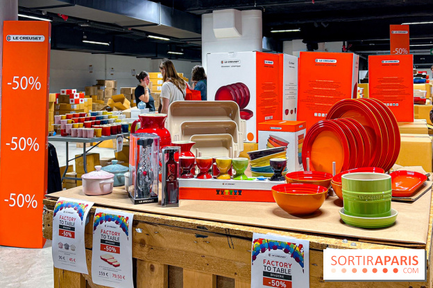 Braderie Le Creuset, la célèbre cocotte en fonte émaillée française, à l'Espace Champerret - IMG 1230 jpg