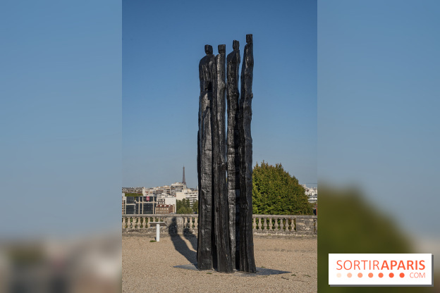 Exposition en plein air de Christian Lapie à découvrir au Domaine de Saint Cloud - photos