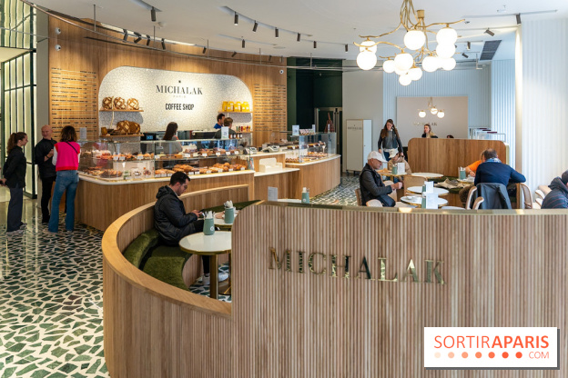 Le Coffee Shop Michalak au Printemps Haussmann, les photos