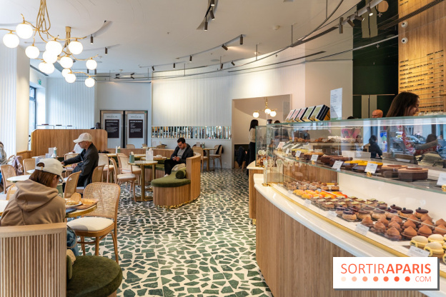 Le Coffee Shop Michalak au Printemps Haussmann, les photos