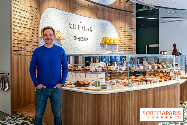 Le Coffee Shop Michalak au Printemps Haussmann, les photos