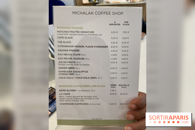 Le Coffee Shop Michalak au Printemps Haussmann, les photos