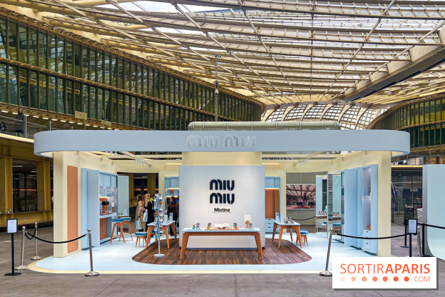 Miu Miu Beauty : pop up beauté gratuit au Forum des Halles avec showcase exclusif de Louane - 2