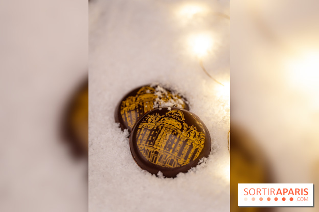 la Bûche de Noêl du Mandarin Oriental Lutetia aux Lumières de Paris
