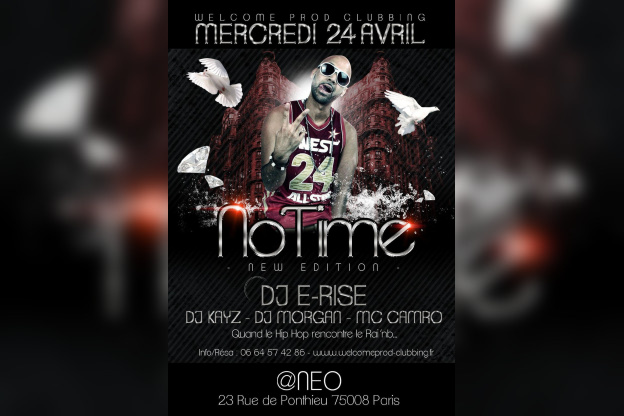 NO TIME NEW EDITION speciale DJ E-RISE@ NEO 