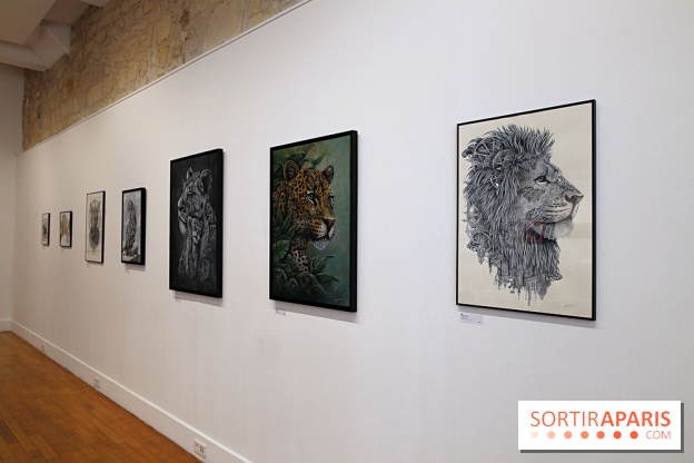 Ardif : nos photos de son exposition 'Felines Mechanimal' 