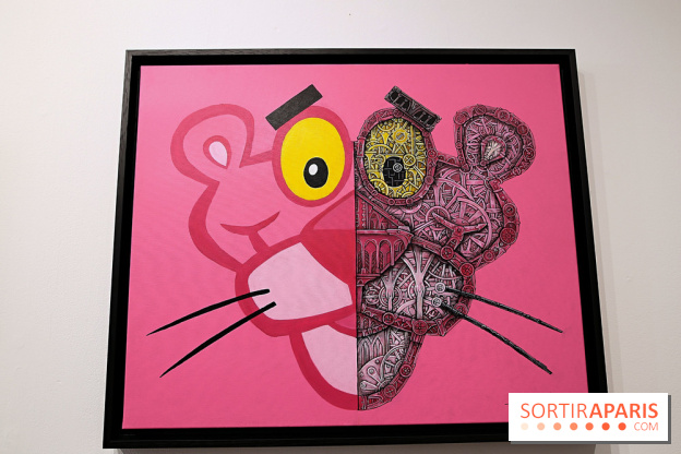 Ardif : nos photos de son exposition 'Felines Mechanimal' 