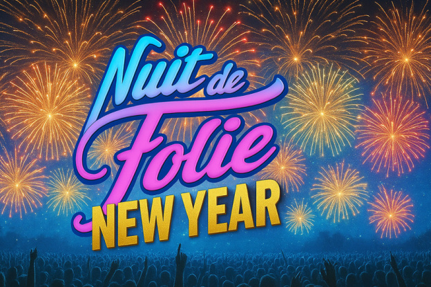 Réveillon NUIT DE FOLIE 2026 : soirée du nouvel an tout inclus !