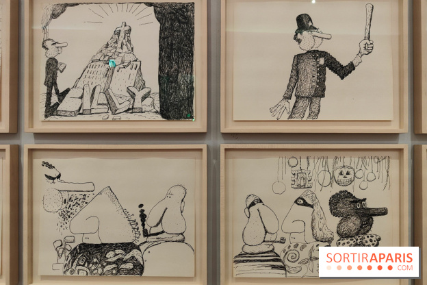 Exposition L'ironie de l'histoire : Philip Guston caricature les Etats-Unis au musée Picasso - fotor 1760090140090