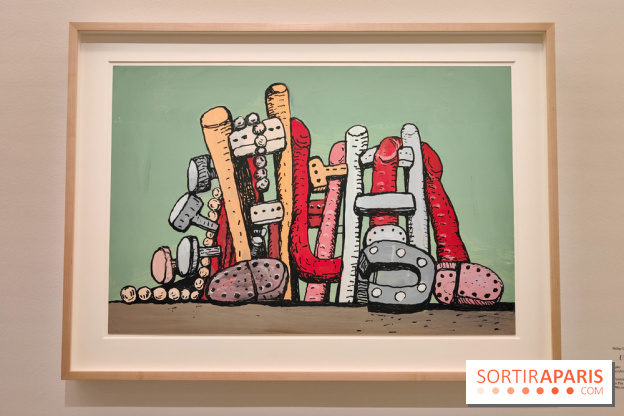 Exposition L'ironie de l'histoire : Philip Guston caricature les Etats-Unis au musée Picasso - fotor 1760090235894