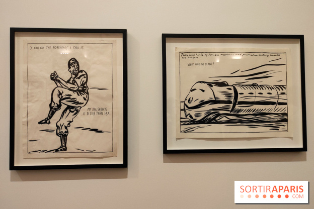 Underground : l'exposition ironique de Raymond Pettibon au Musée Picasso - nos photos - fotor 1760090688549