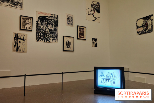 Underground : l'exposition ironique de Raymond Pettibon au Musée Picasso - nos photos - fotor 1760090713025