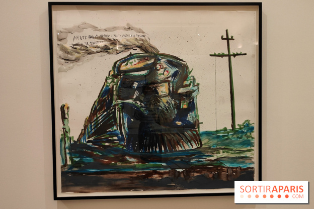 Underground : l'exposition ironique de Raymond Pettibon au Musée Picasso - nos photos - fotor 1760090800439