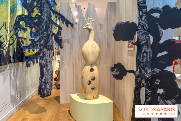 La Licorne, l’Étoile et la Lune : l’exposition du duo Lamarche-Ovize à voir au Musée de la Chasse - IMG 9460