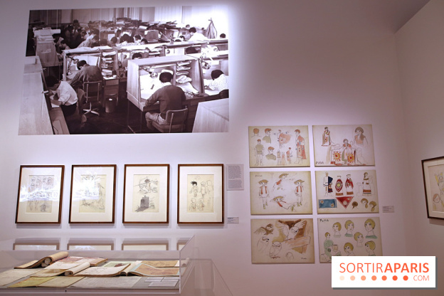 Isao Takahata - Pionnier du dessin animé contemporain, de l’après-guerre au Studio Ghibli, nos photos de l'expo