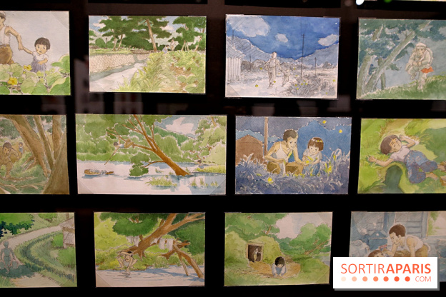 Isao Takahata - Pionnier du dessin animé contemporain, de l’après-guerre au Studio Ghibli, nos photos de l'expo 