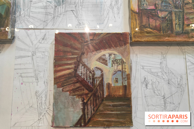 Exposition Echos : une exploration dessinée du musée Jean-Jacques Henner à Paris - nos photos - fotor 1760536478425