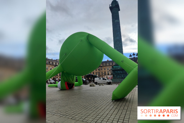 Art Basel Paris 2025 : Kermit la Grenouille s'installe sur la place Vendôme  - fotor 1760961503050