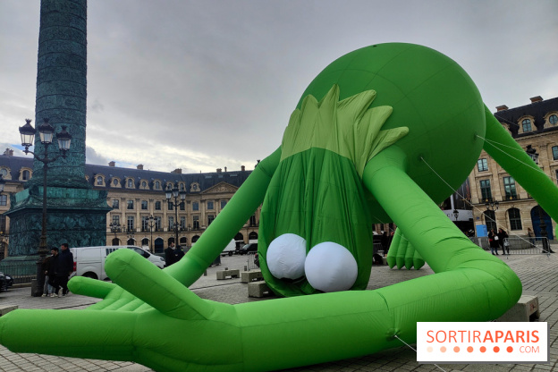 Art Basel Paris 2025 : Kermit la Grenouille s'installe sur la place Vendôme  - fotor 1760961423311
