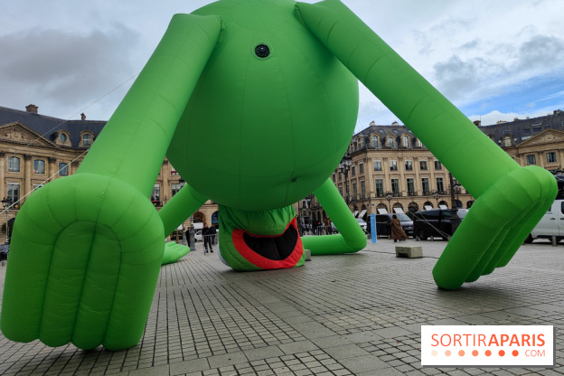 Art Basel Paris 2025 : Kermit la Grenouille s'installe sur la place Vendôme  - fotor 1760961381965