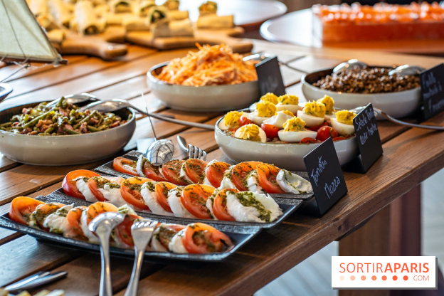 Brunch à volonté de La Casa à Medan en bord de Seine dans les Yvelines - les photos