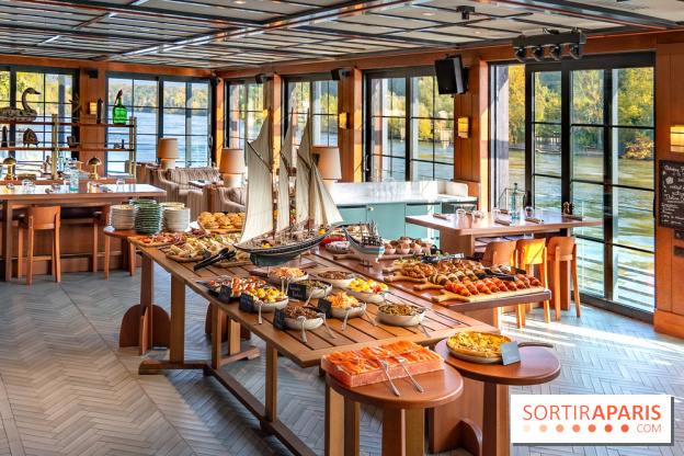 Brunch à volonté de La Casa à Medan en bord de Seine dans les Yvelines - les photos